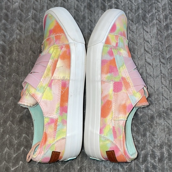 JENN ARDOR Women Fashion Canvas Shoes Low Top Slip On Sneakers Walking Shoes - Picture 7 of 10